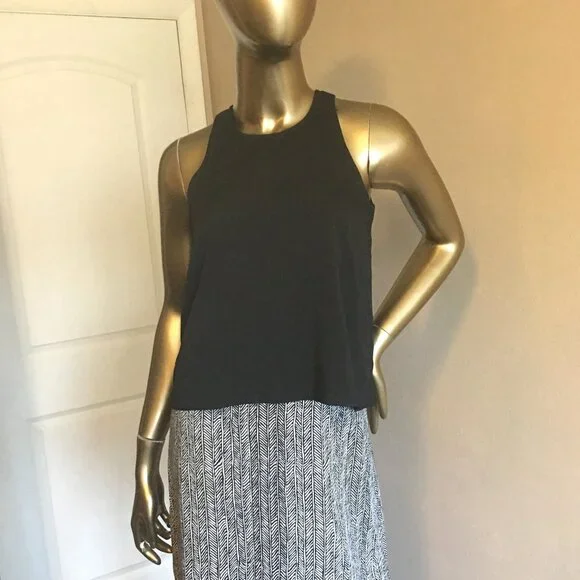 𝐃𝐊𝐍𝐘 Graphic Slip On Dress ⪢⪢ NEW WITH TAGS!! - Picture 4 of 13
